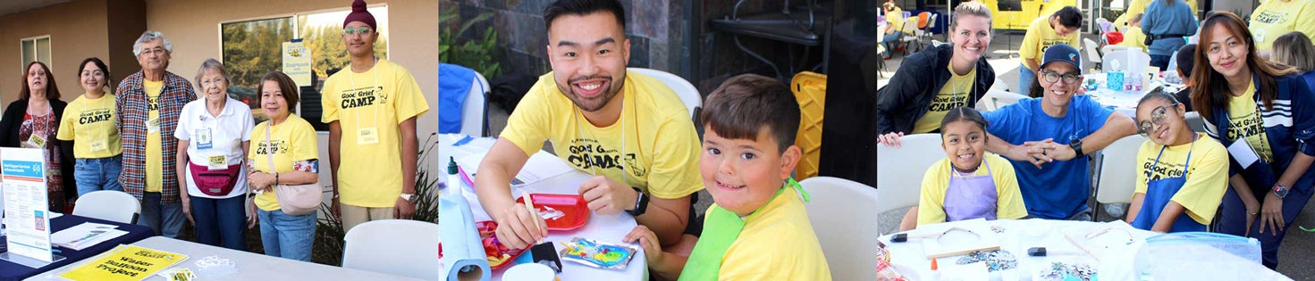 Good Grief Camp photo collage