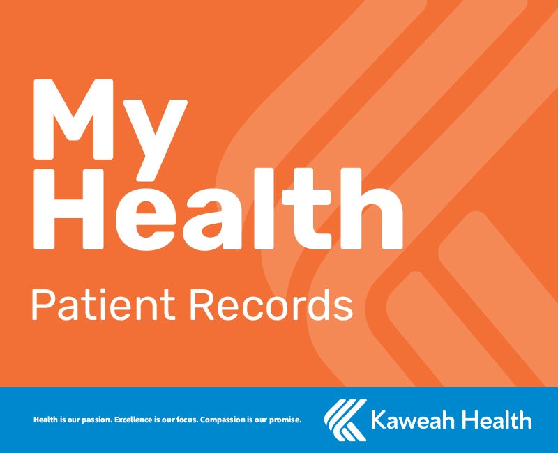 myHealth Patient Records logo.